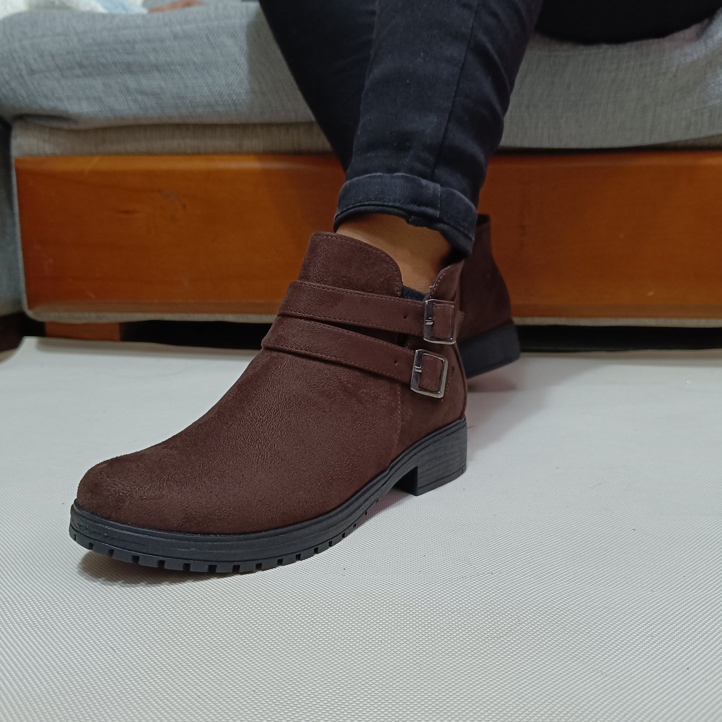 Botin de Mujer Bajo Cafe (BB6.Cf)