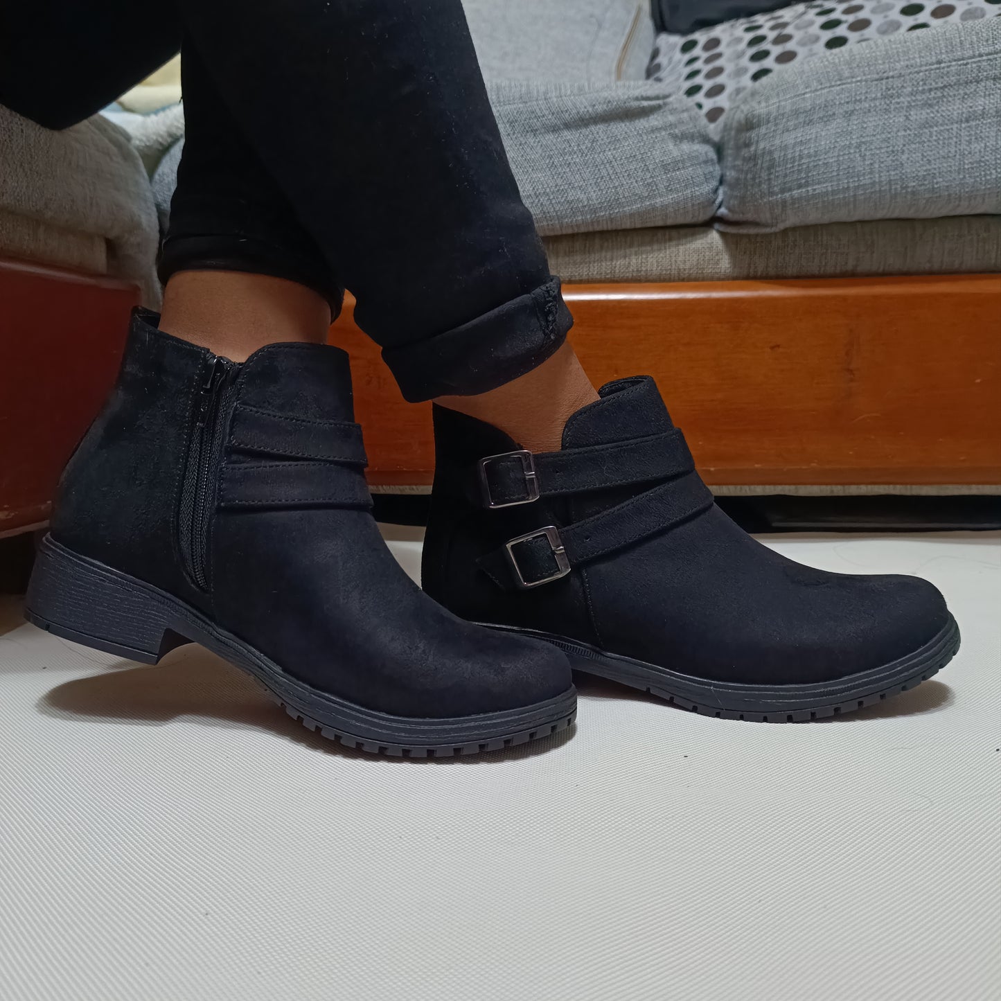 Botin de Mujer Bajo Negro (BB6.N)