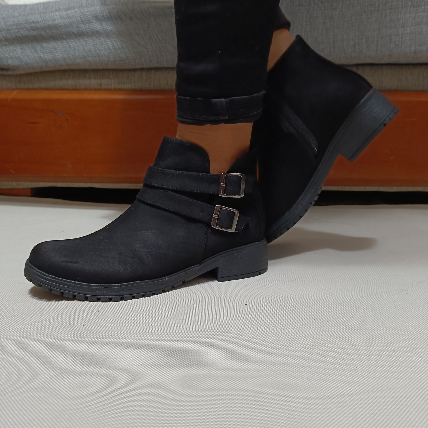 Botin de Mujer Bajo Negro (BB6.N)