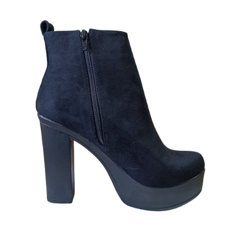 Botin de Mujer Negro Alto (BA66.N)