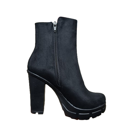 Botin de Mujer Negro Alto (BA73.N)