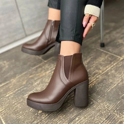Botin de mujer Marron (BA55.Mr)