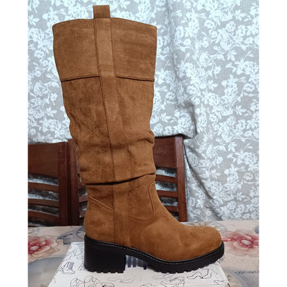 Bota de Mujer Baja Camel (BT27.Ca)