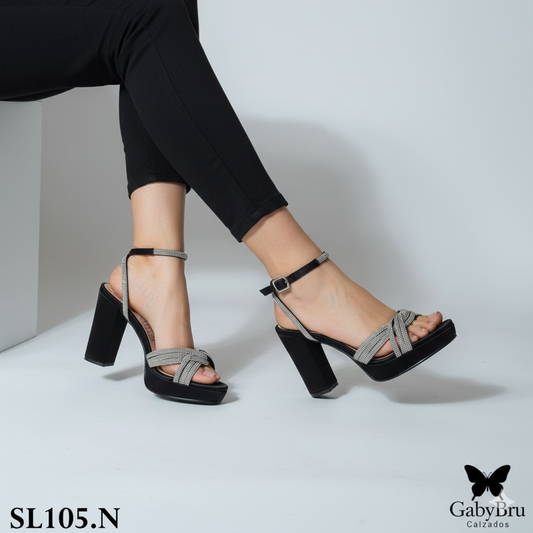 Sandalia Alta (SL105.N)