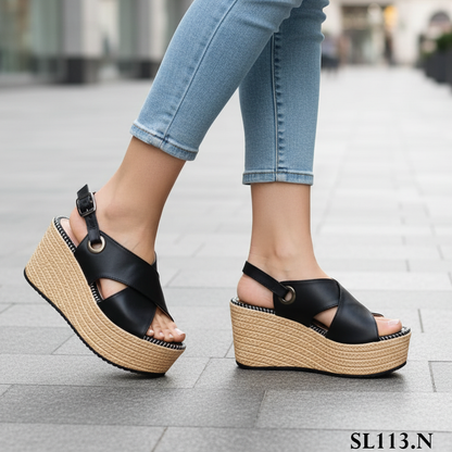 Sandalia Alta Plataforma (SL113.N)