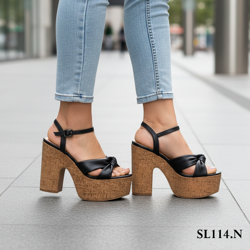 Sandalia Alta Nudo (SL114.N)