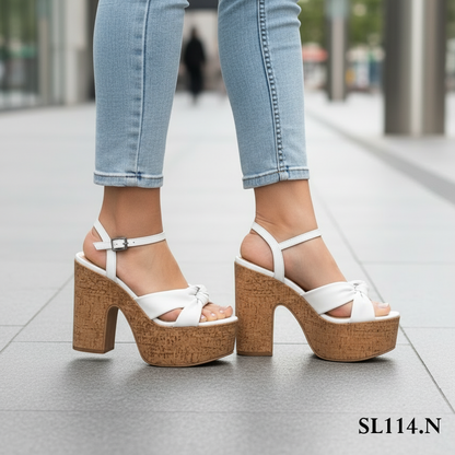 Sandalia Alta Nudo (SL114.BL)