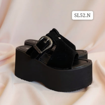 Sandalia de mujer negra (SL52.N)