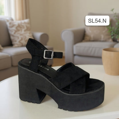 Sandalia de mujer negra (SL54.N)