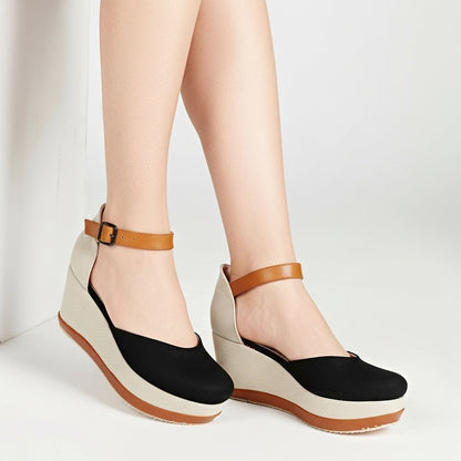 Sandalia negra panchita tobillo (SL81.N)