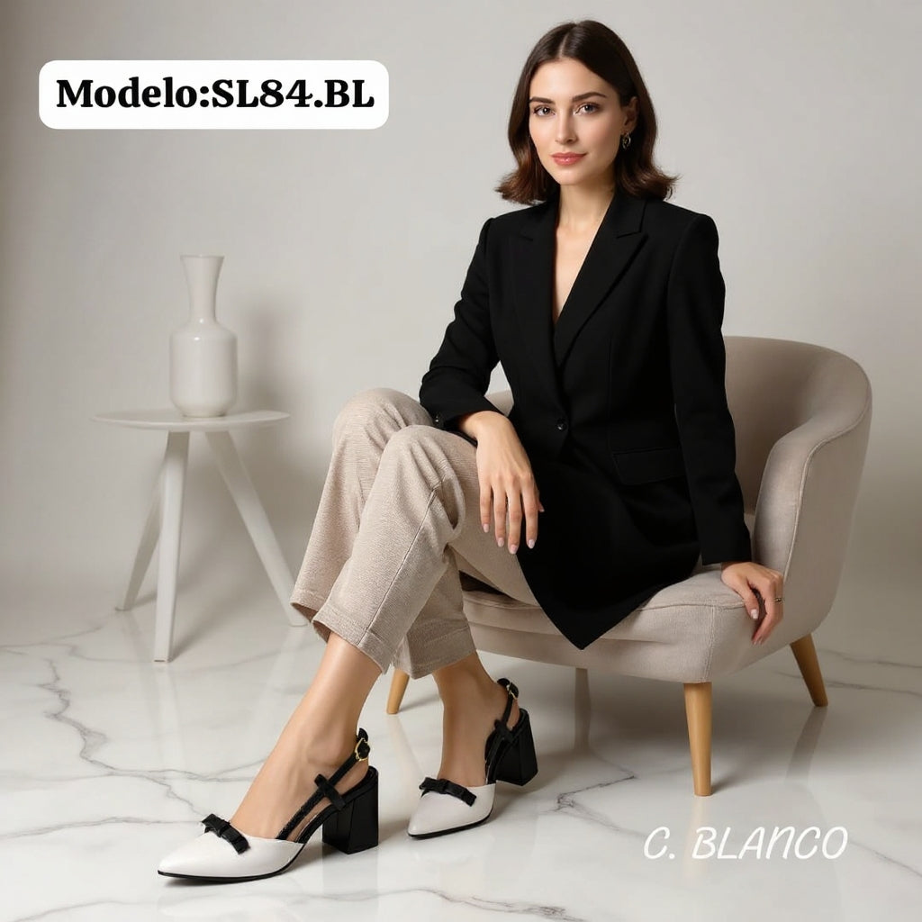 Zapato mujer Blanco (SL84.BL)