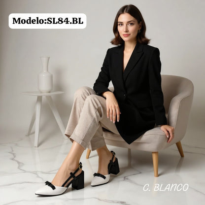 Zapato mujer Blanco (SL84.BL)