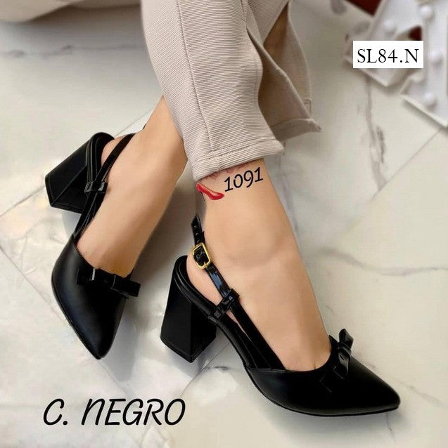 Zapato mujer negro (SL84.N)