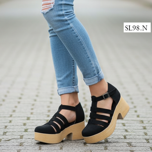 Sandalias de Mujer Calada (SL98.N)