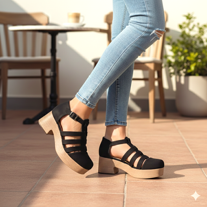 Sandalias de Mujer Calada (SL988.N)