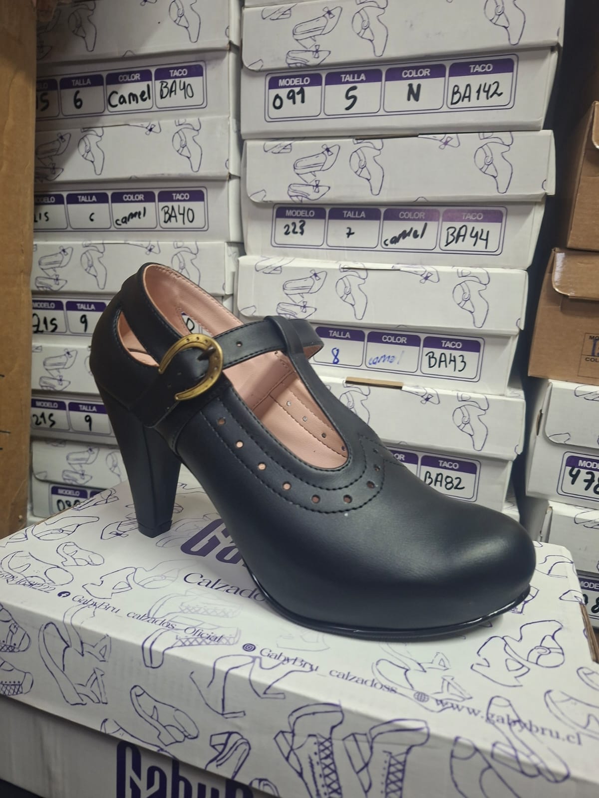Zapato de Mujer Cueca (CC29.N)
