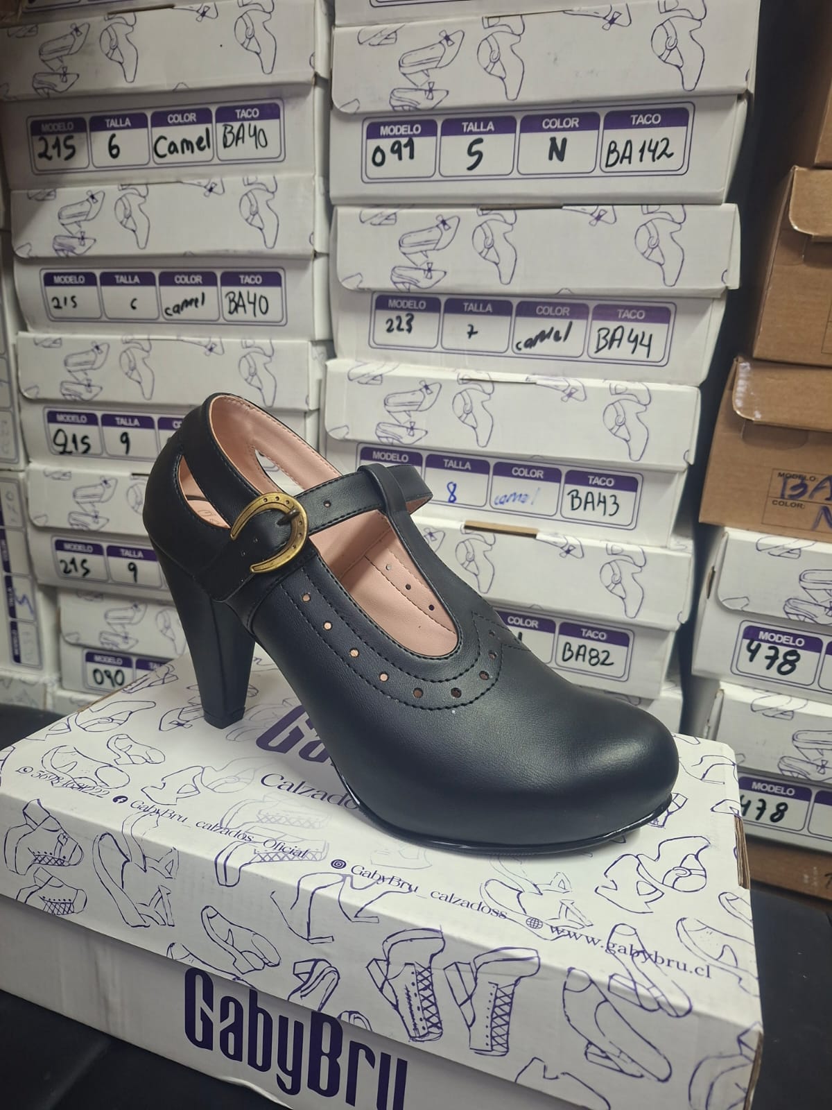 Zapato de Mujer Cueca (CC29.N)