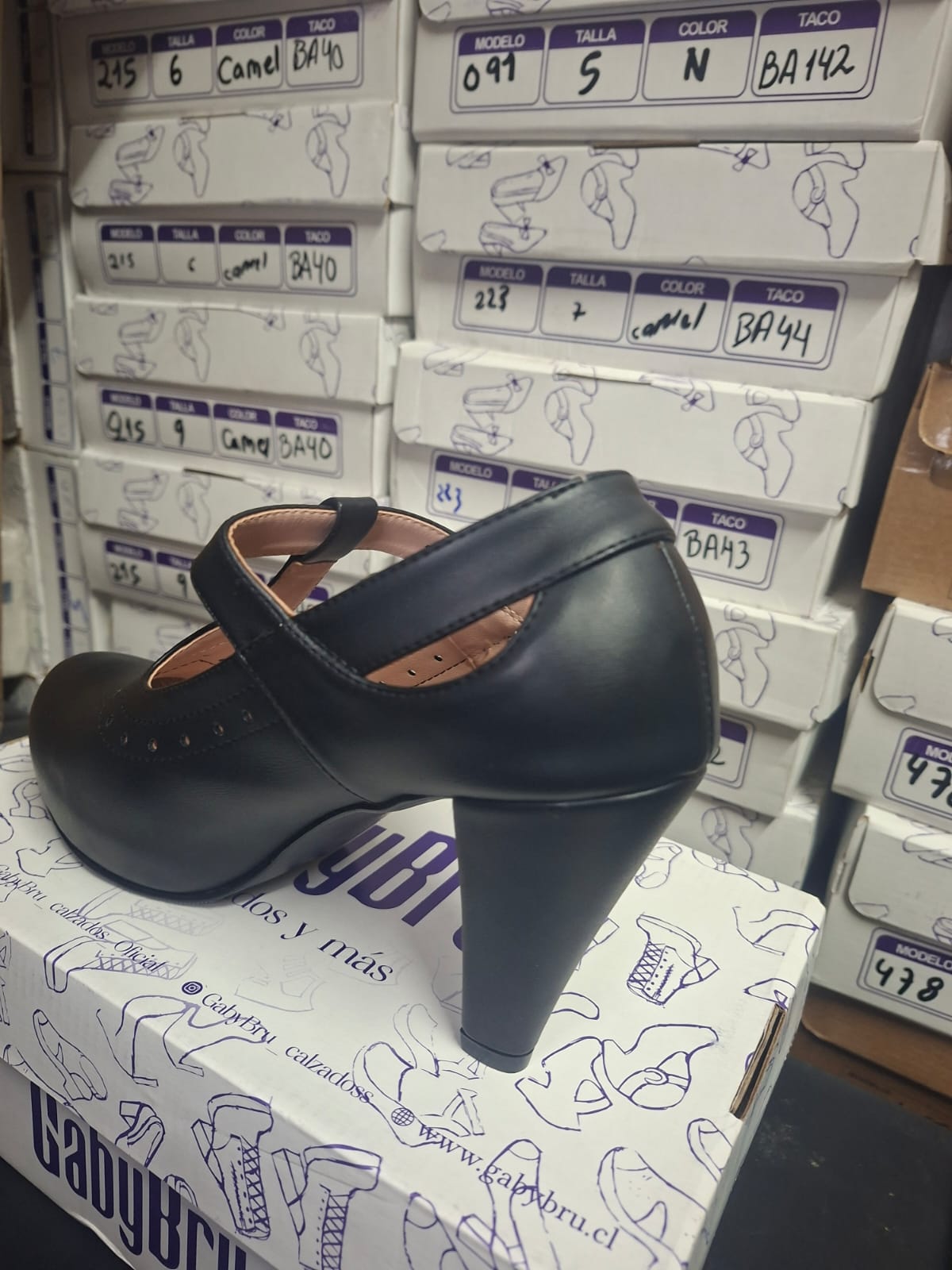 Zapato de Mujer Cueca (CC29.N)