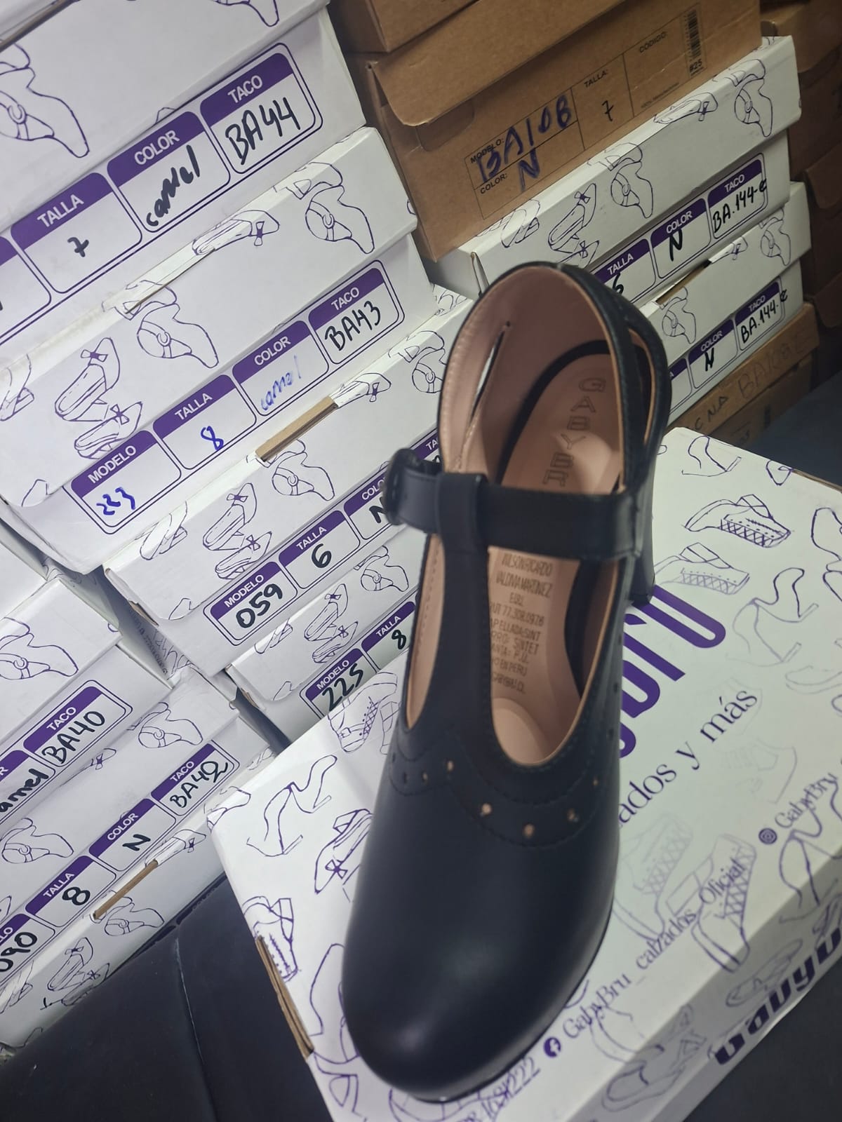 Zapato de Mujer Cueca (CC29.N)