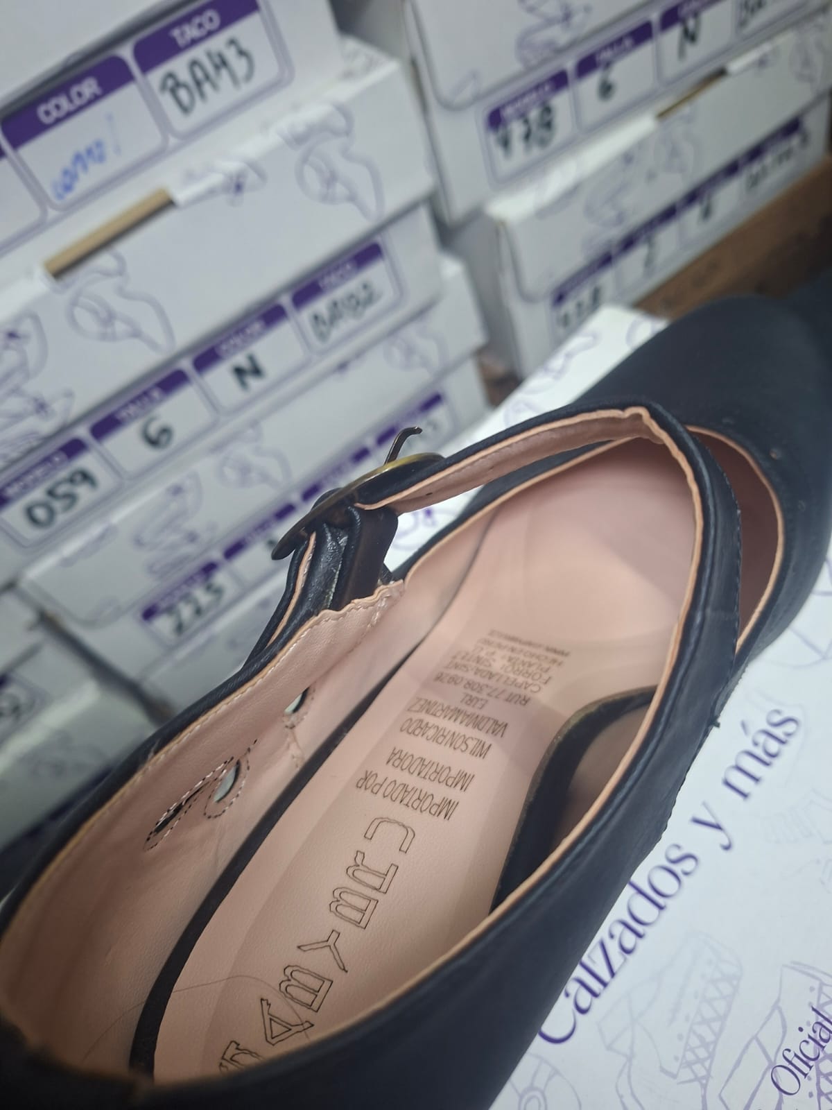 Zapato de Mujer Cueca (CC127.N)