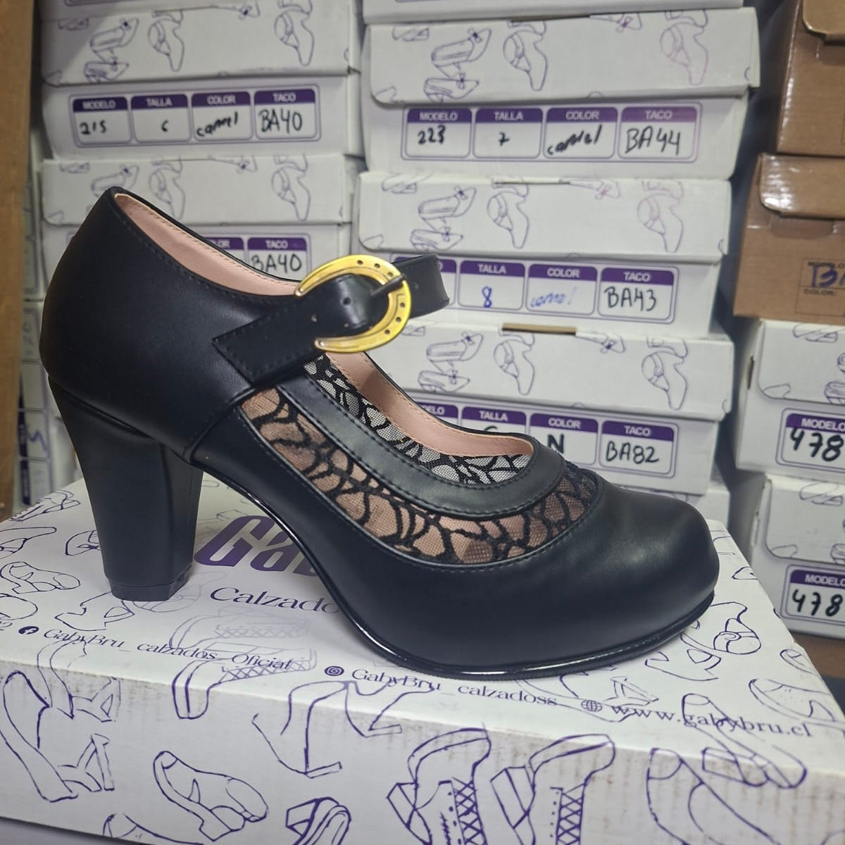 Zapato de Mujer Cueca (CC1177.N)