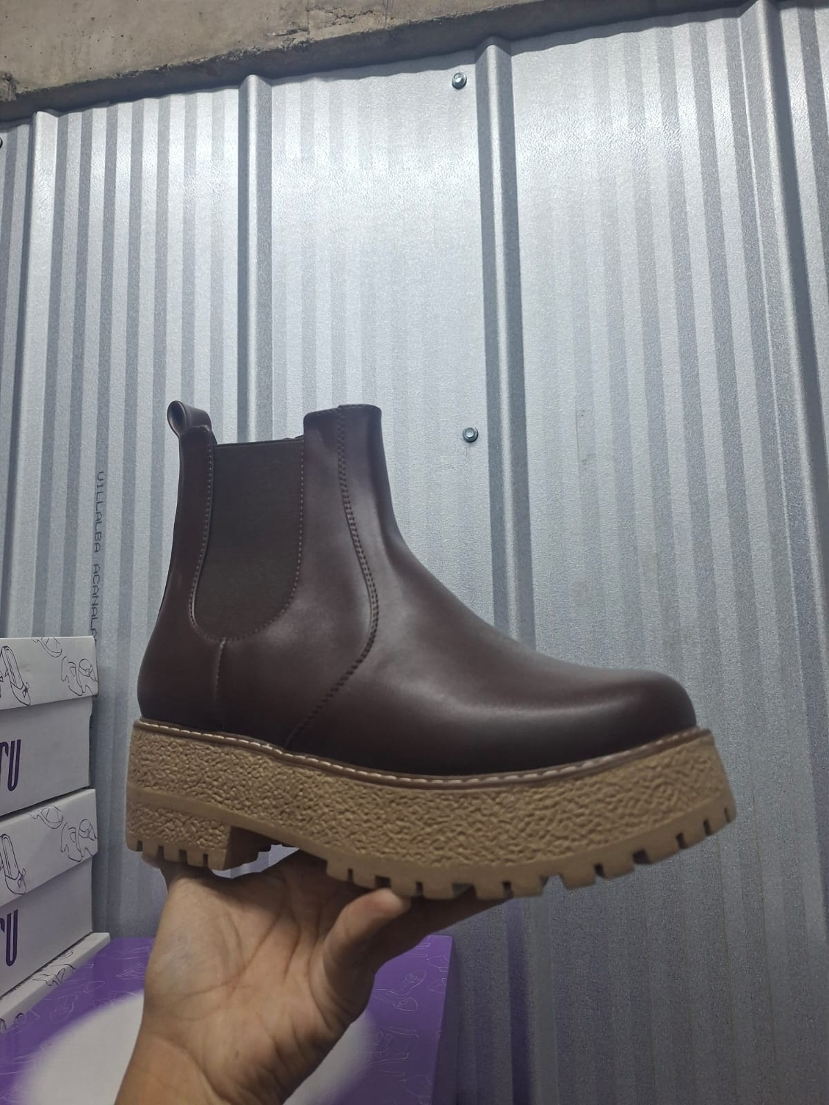 Botin de Mujer Cafe (BA152.EF)