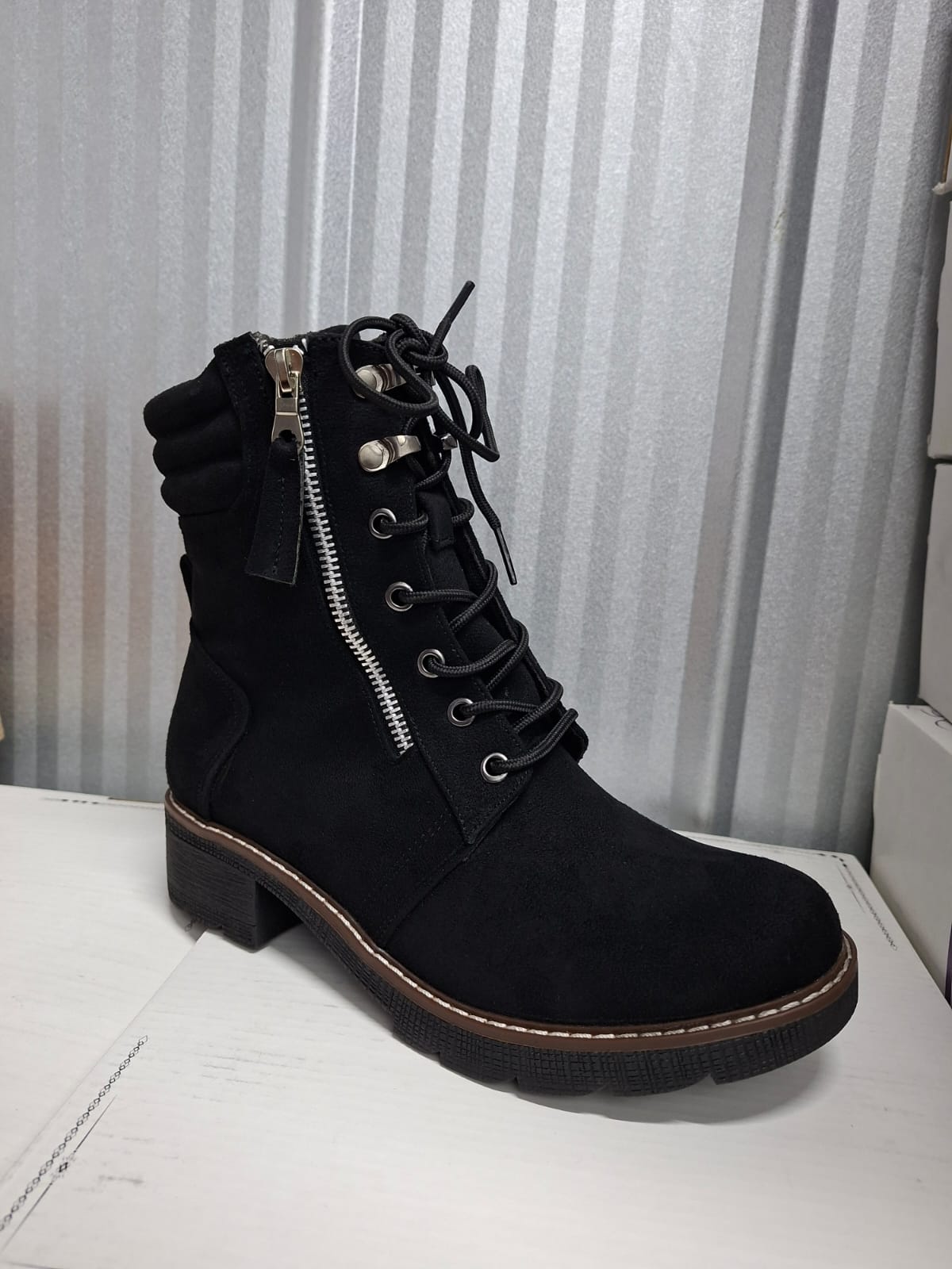 Botin de Mujer Negro Bajo (BA156.N)