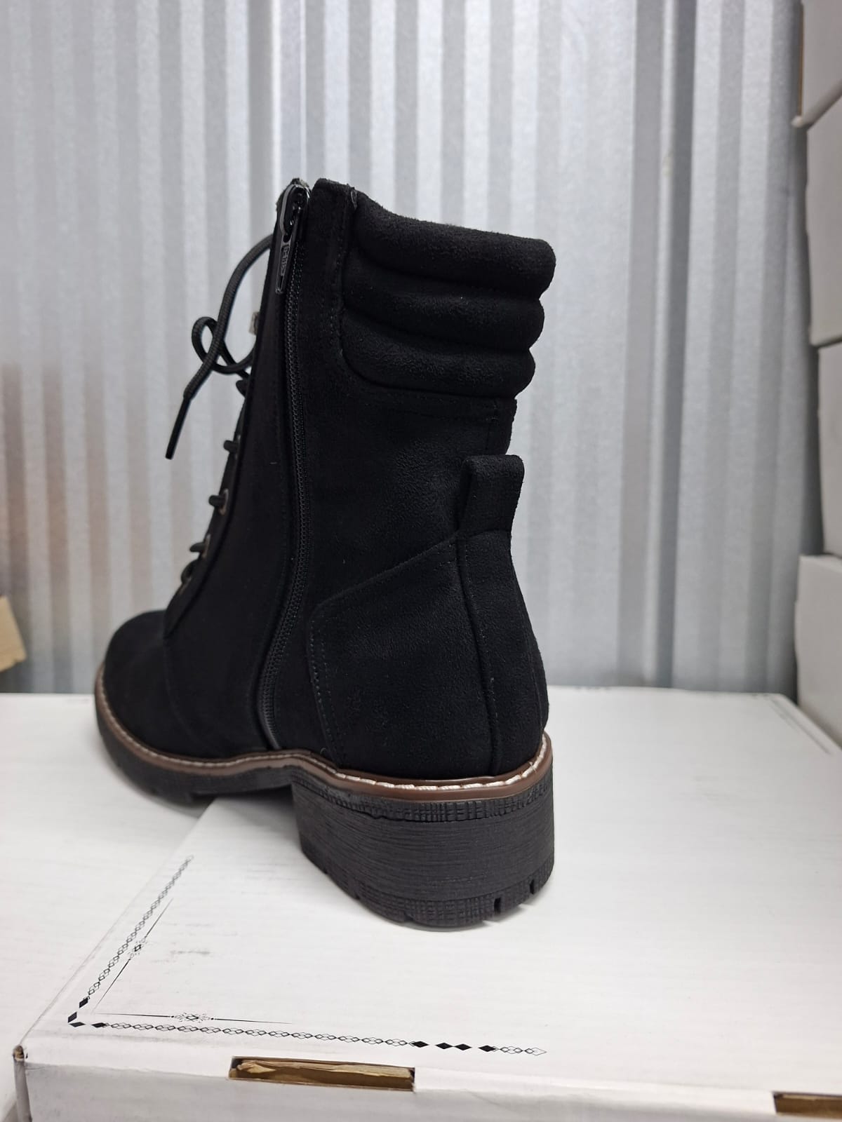 Botin de Mujer Negro Bajo (BA156.N)