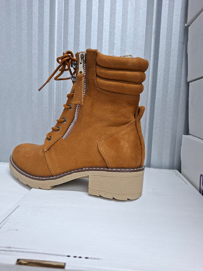 Botin de Mujer Camel Bajo (BA156.CA)