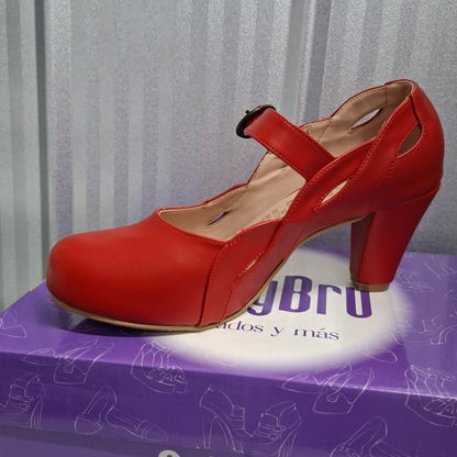 Zapato de Mujer Cueca rojo (CC107.RJ)