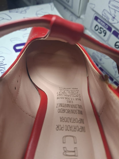 Zapato de Mujer Cueca ROJO (CC26.RJ)
