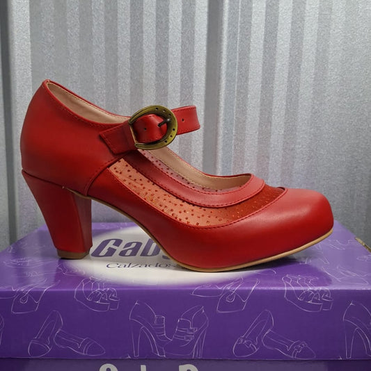 Zapato de Mujer Cueca Rojo (CC37.RJ)
