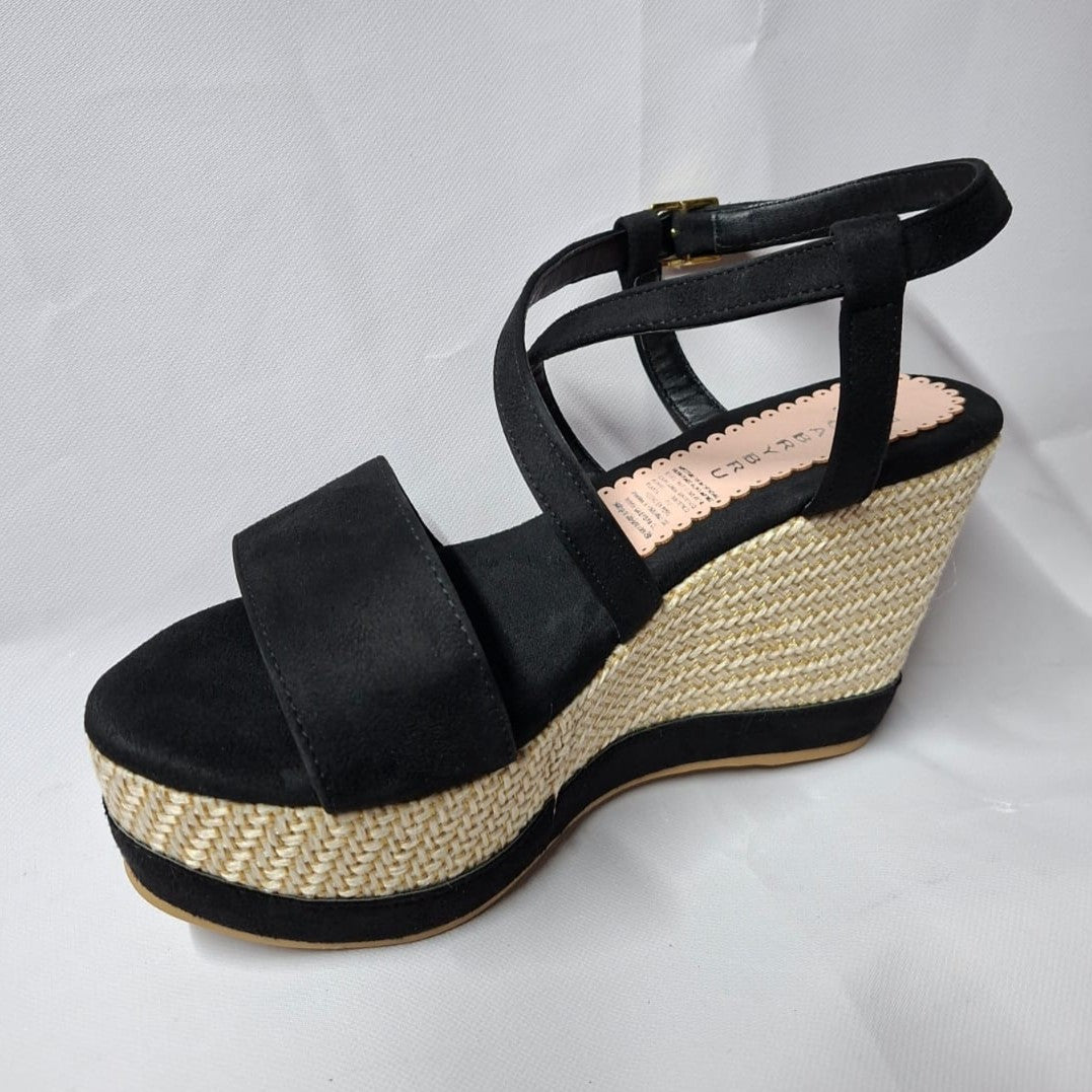 Sandalia Mujer Cuña Altas (SL157.N)