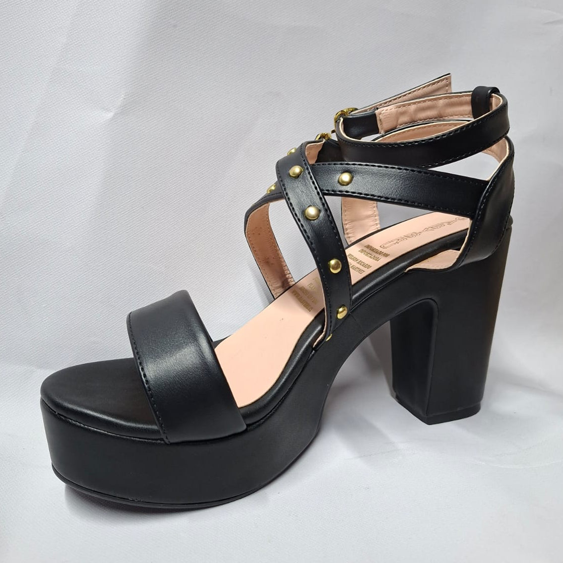 Sandalia Mujer Altas Cruzadas (SL93.E)