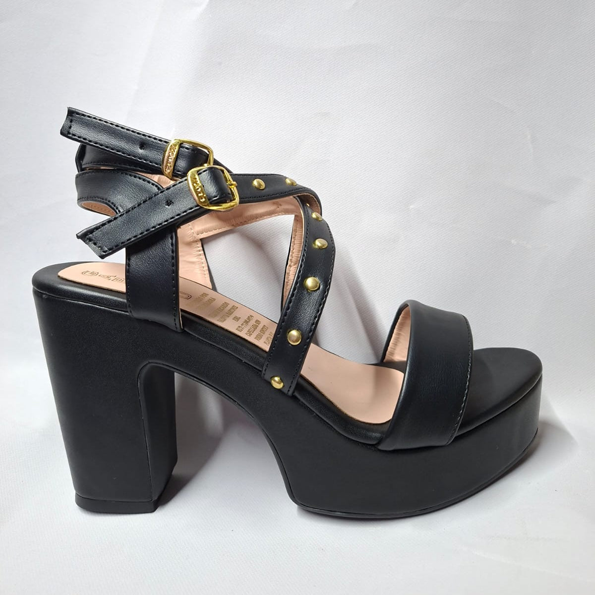 Sandalia Mujer Altas Cruzadas (SL93.E)