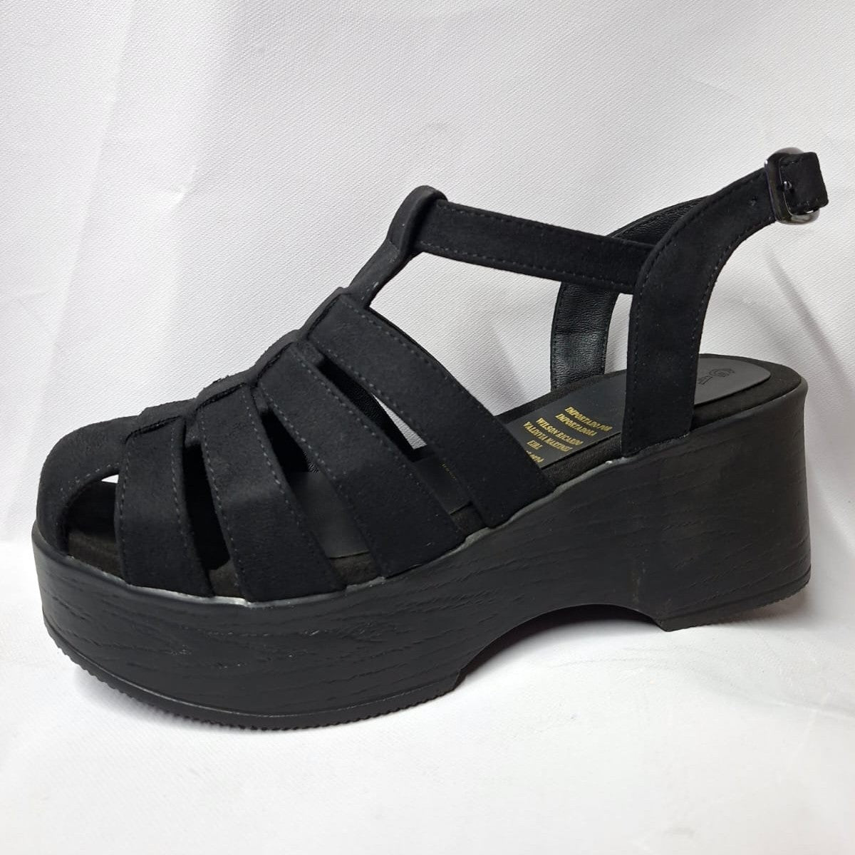 Sandalia Mujer Calada (SL127.N)