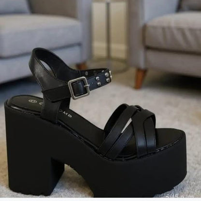 Sandalia de mujer negra (SL51.N)