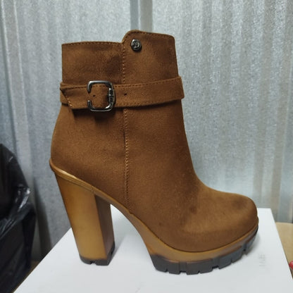 Botin de Mujer Camel Alto (BA74.CA)