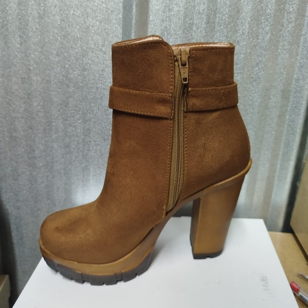 Botin de Mujer Camel Alto (BA74.CA)