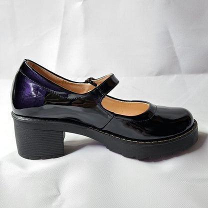 Zapatos de Mujer charol bajos (ZP3.N)