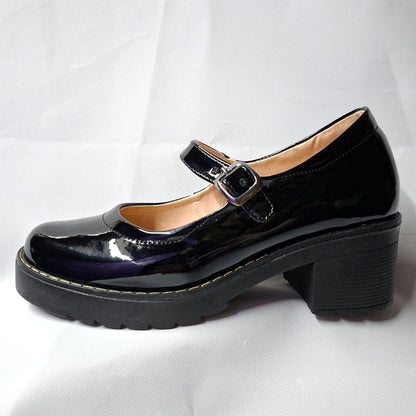 Zapatos de Mujer charol bajos (ZP3.N)