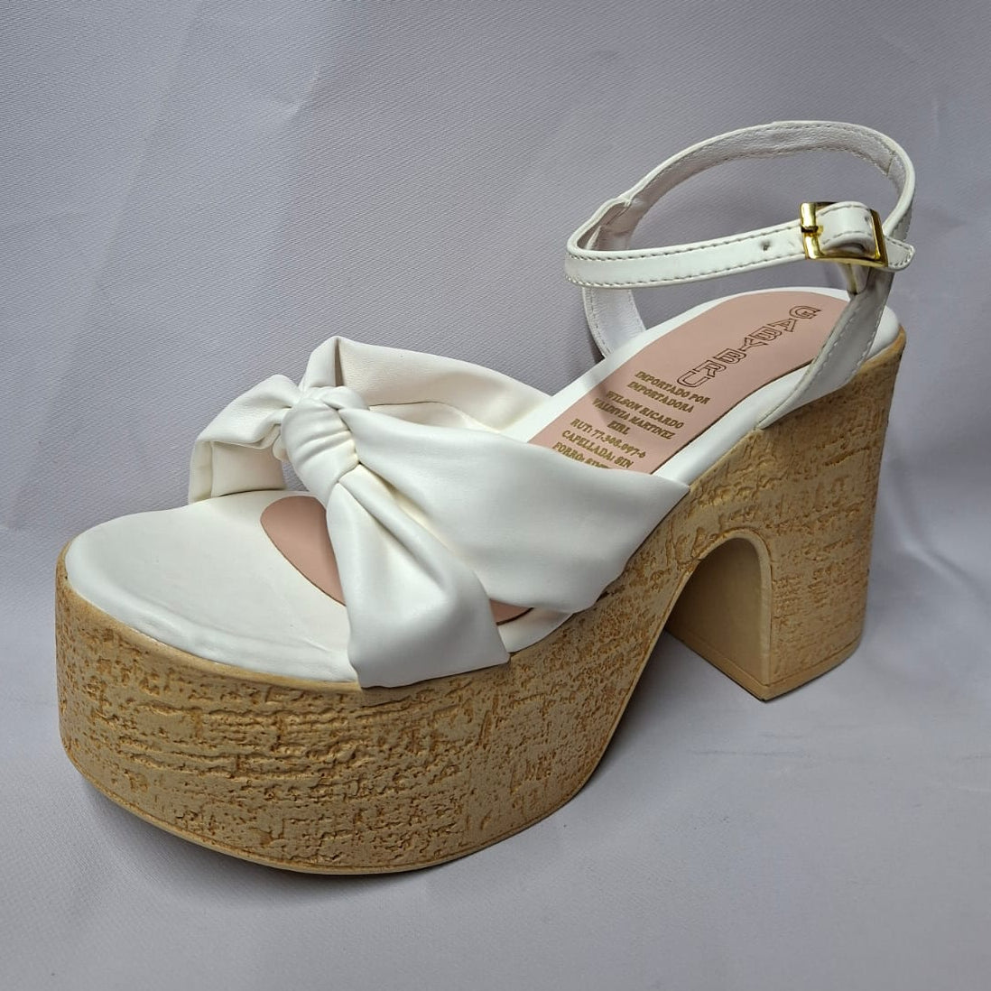 Sandalia Alta Nudo (SL114.BL)