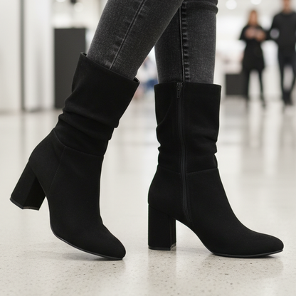 Bota Alta de Mujer Negra (BT32.N)