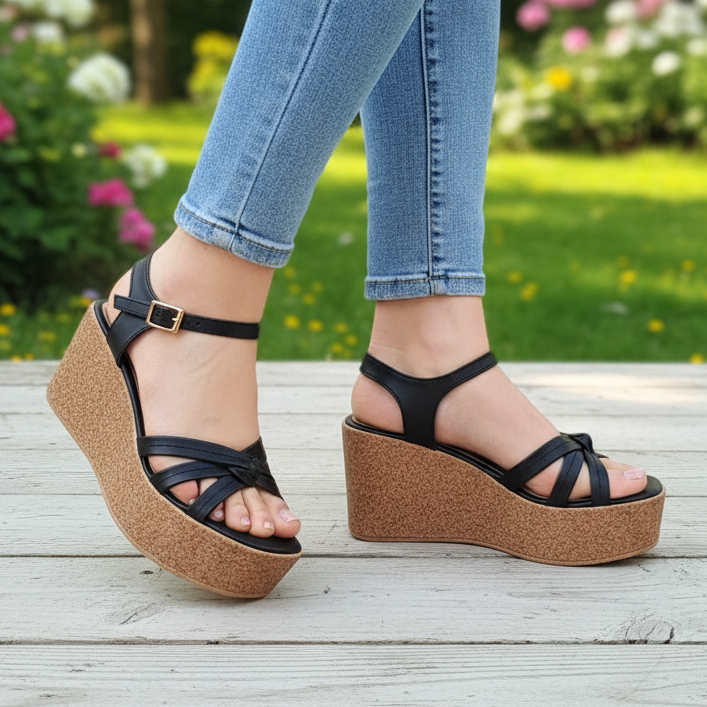 Sandalia de Mujer Negra (SL142.N)