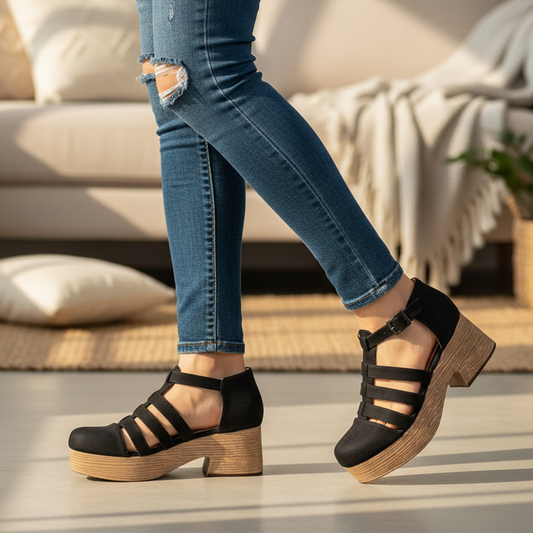 Sandalias de Mujer Calada (SL988.N)