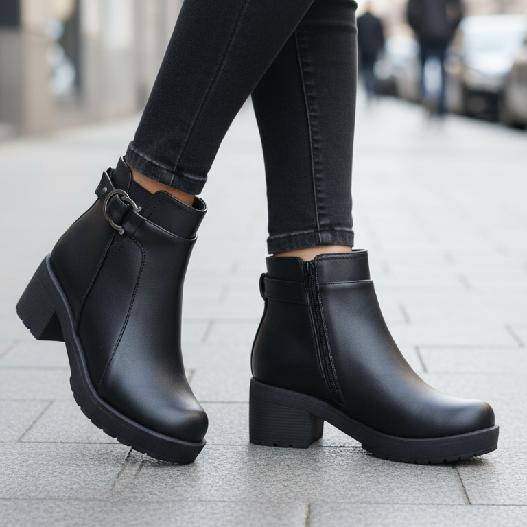 Botin De Mujer Negro (BA107.N)