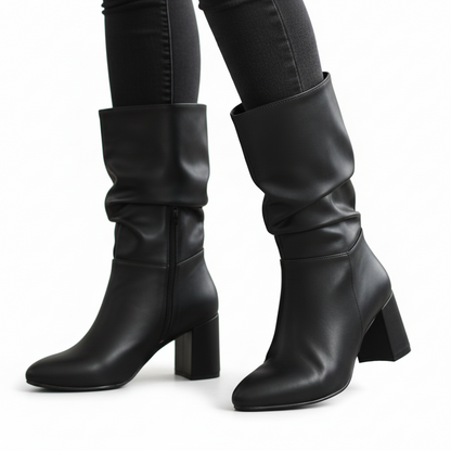 Bota Alta de Mujer Negra (BT32.E)