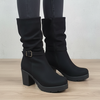 Bota Alta de Mujer Negro (BT30.N)