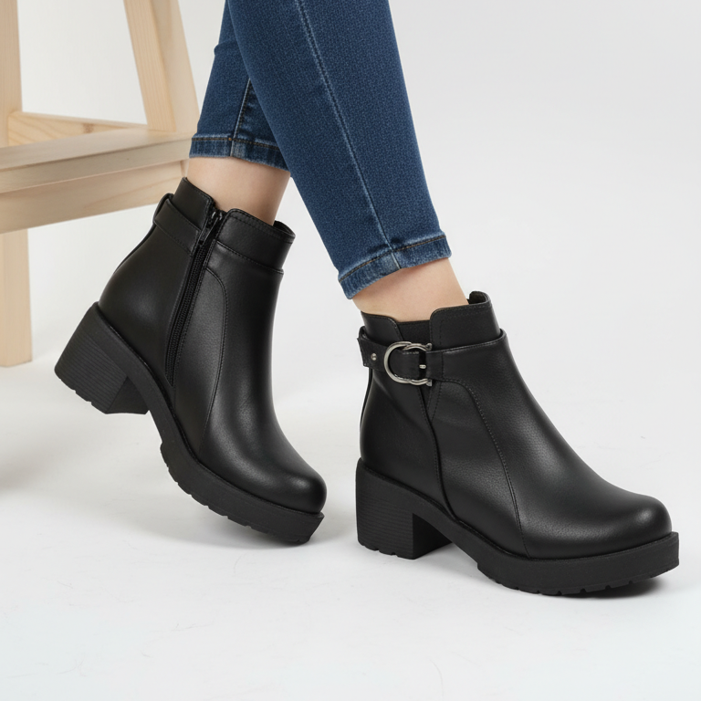 Botin De Mujer Negro (BA107.N)