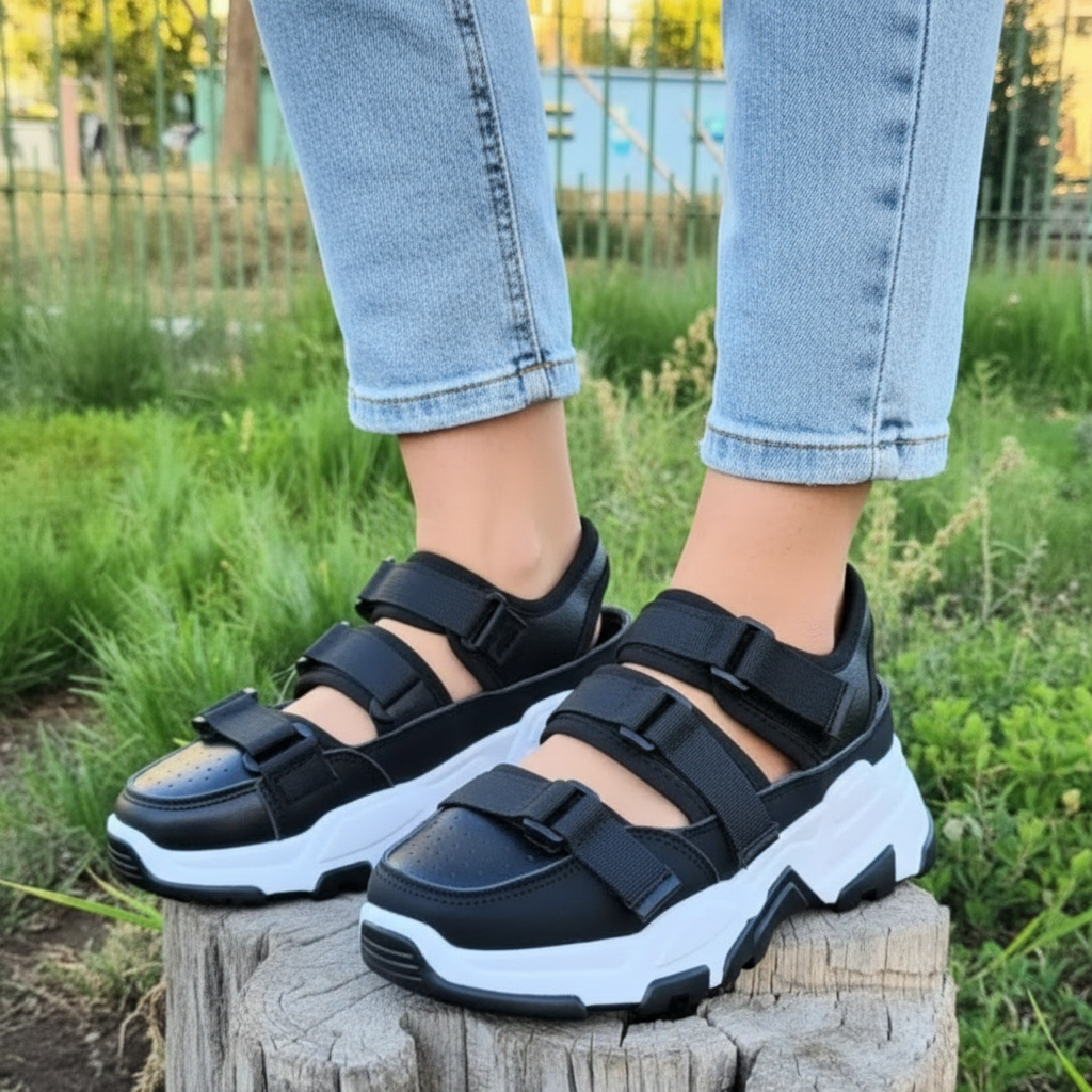 Zapatilla Mujer Negra (ZT34.N)
